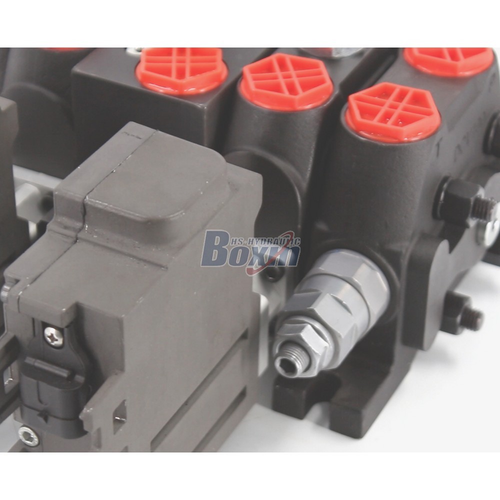 OEM ODM Custom Manufacturing Service for DCV100EMA-YT-JYT-J-K Electric Motor 2 Spool Sectional Directional Valve detail image